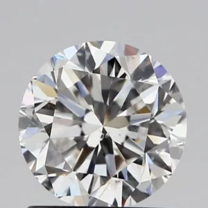 1 Carat Round E SI1 Natural Diamond