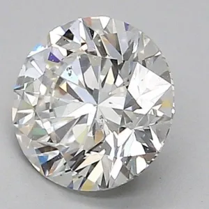 1 Carat Round H SI1 Natural Diamond