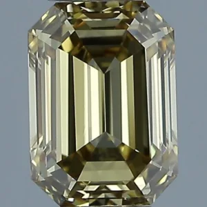 1.01 Carat Emerald Fancy Yellow VVS2 Natural Diamond