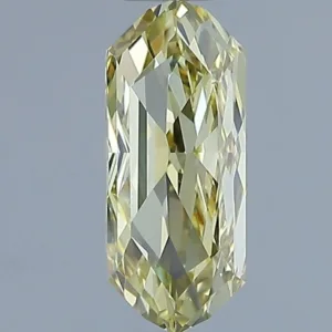 1.01 Carat Hexagonal Fancy Yellow SI1 Natural Diamond