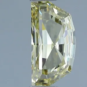 1.02 Carat Half Moon Fancy Yellow VS1 Natural Diamond