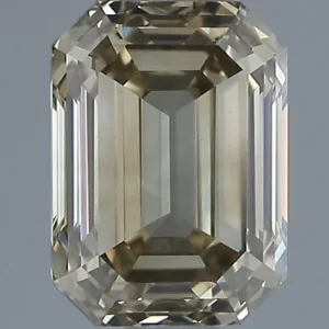 1.07 Carat Emerald Fancy Yellow VS2 Natural Diamond