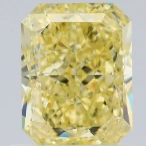 1.14 Carat Radiant Fancy Yellow VS1 Natural Diamond