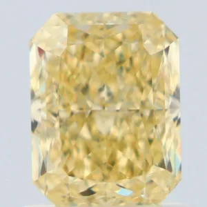 1.14 Carat Radiant Fancy Yellow VS1 Natural Diamond