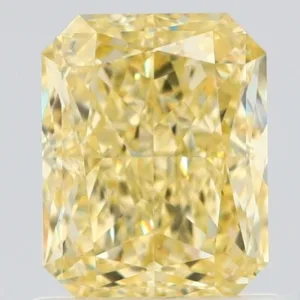 1.16 Carat Radiant Fancy Yellow VS1 Natural Diamond