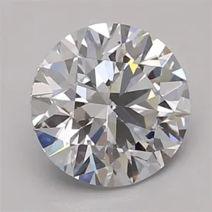 1.22 Carat Round Fancy Vivid Blue VVS1 Lab Diamond