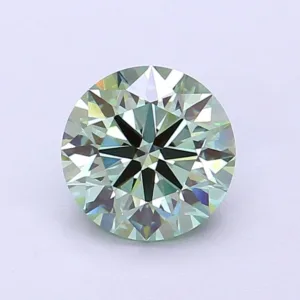 1.48 Carat Round Fancy Vivid Green VS1 Lab Diamond