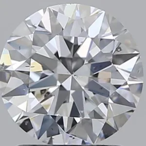 1.5 Carat Round D SI1 Natural Diamond