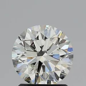 1.5 Carat Round J SI1 Natural Diamond
