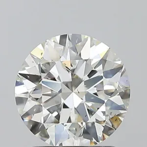 1.5 Carat Round J SI2 Natural Diamond