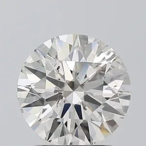 1.5 Carat Round J SI2 Natural Diamond