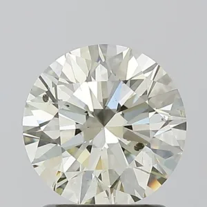 1.5 Carat Round M SI2 Natural Diamond