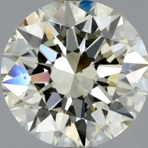 1.5 Carat Round N VS2 Natural Diamond