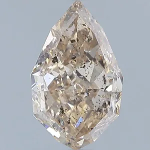 1.51 Carat Pear Fancy Pink I2 Natural Diamond