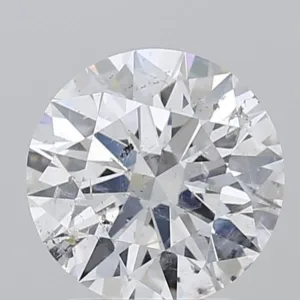 1.51 Carat Round D SI2 Natural Diamond