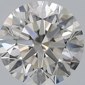 1.51 Carat Round H SI2 Natural Diamond
