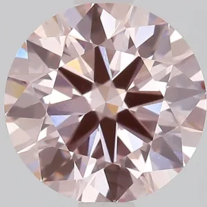 1.53 Carat Round Fancy Intense Pink VS1 Lab Diamond