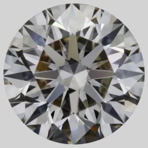 1.53 Carat Round H IF Natural Diamond