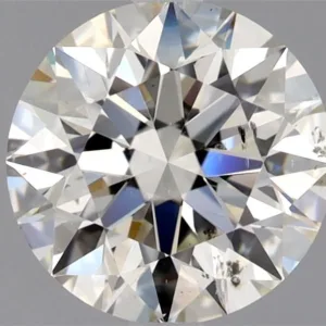 1.53 Carat Round J SI2 Natural Diamond