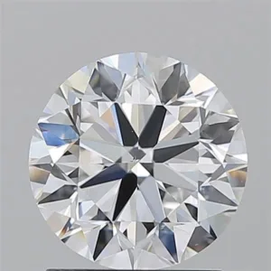 1.54 Carat Round D VS2 Natural Diamond