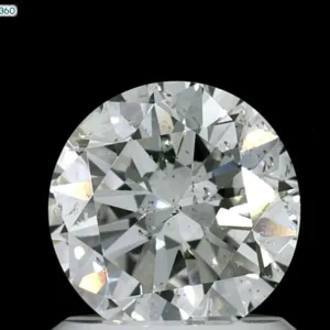 1.54 Carat Round M VVS2 Natural Diamond