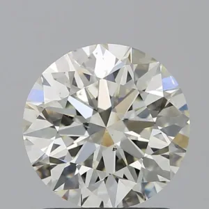 1.57 Carat Round K SI1 Natural Diamond