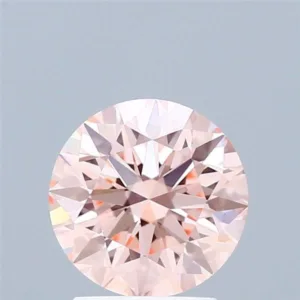 1.64 Carat Round Fancy Intense Pink VS1 Lab Diamond
