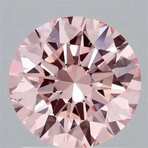 1.64 Carat Round Fancy Vivid Pink VS1 Lab Diamond