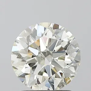 1.64 Carat Round M SI2 Natural Diamond
