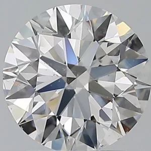 1.7 Carat Round D SI1 Natural Diamond