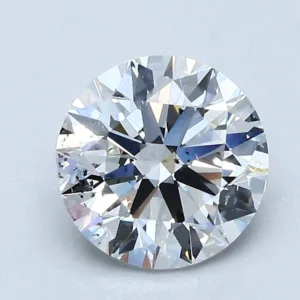 1.7 Carat Round E SI2 Natural Diamond