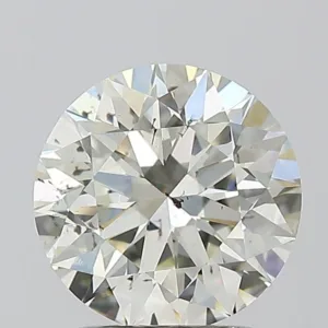 1.7 Carat Round L SI2 Natural Diamond
