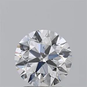 1.71 Carat Round D VVS2 Natural Diamond