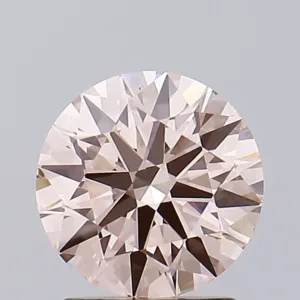 1.74 Carat Round Fancy Intense Pink VS1 Lab Diamond
