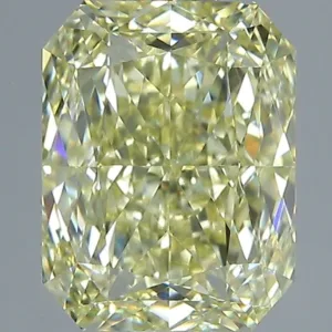 1.82 Carat Radiant Faint Yellow VS1 Natural Diamond
