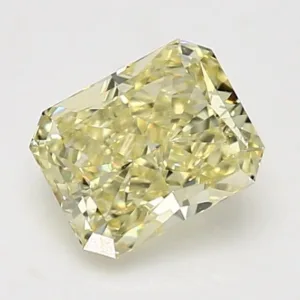 1.82 Carat Radiant Fancy Yellow VS1 Natural Diamond
