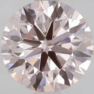 1.85 Carat Round Fancy Intense Pink VS1 Lab Diamond