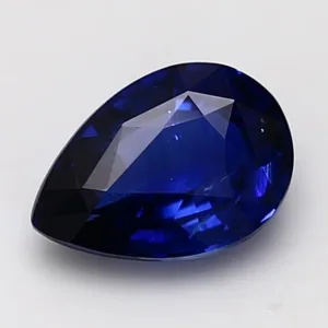1.92 Carat Pear Blue Natural Diamond