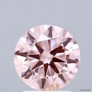 1.94 Carat Round Fancy Intense Pink VS1 Lab Diamond