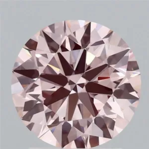 1.97 Carat Round Fancy Intense Pink VS1 Lab Diamond