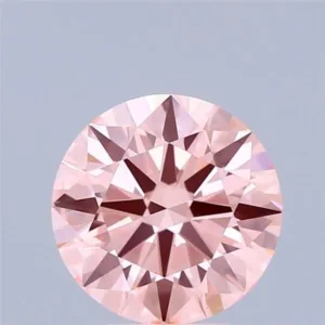 1.97 Carat Round Fancy Intense Pink VVS2 Lab Diamond