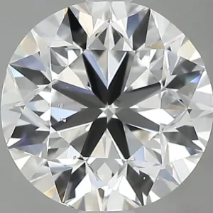 2 Carat Round D SI1 Natural Diamond