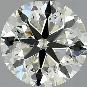 2 Carat Round J SI2 Natural Diamond