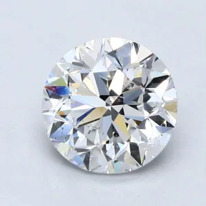 2.01 Carat Round F SI1 Natural Diamond