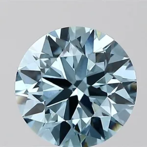 2.01 Carat Round Fancy Intense Blue VS1 Lab Diamond