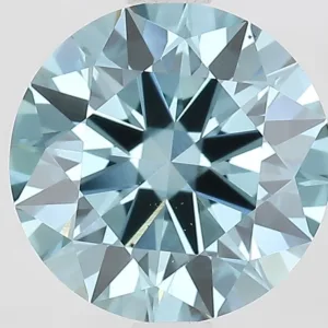 2.01 Carat Round Fancy Vivid Blue VS1 Lab Diamond
