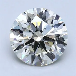 2.01 Carat Round H SI1 Natural Diamond