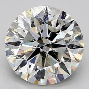 2.01 Carat Round H SI2 Natural Diamond