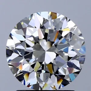 2.01 Carat Round H VVS2 Natural Diamond