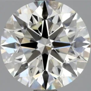 2.01 Carat Round J SI2 Natural Diamond